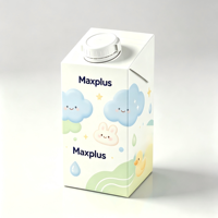 OEM Lebensmittelechtes Kraftpapier 7-Schicht Aseptischer Flüssig-Lebensmittelkarton Manipulationssicheres Siegel für Brik-Verpackung Wiederverwendbar Umweltfreundlich