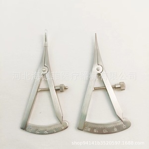 Calibrador Dental de Acero Inoxidable 6-65, Vernier Mecánico para Medición de Implantes - Product Image 2