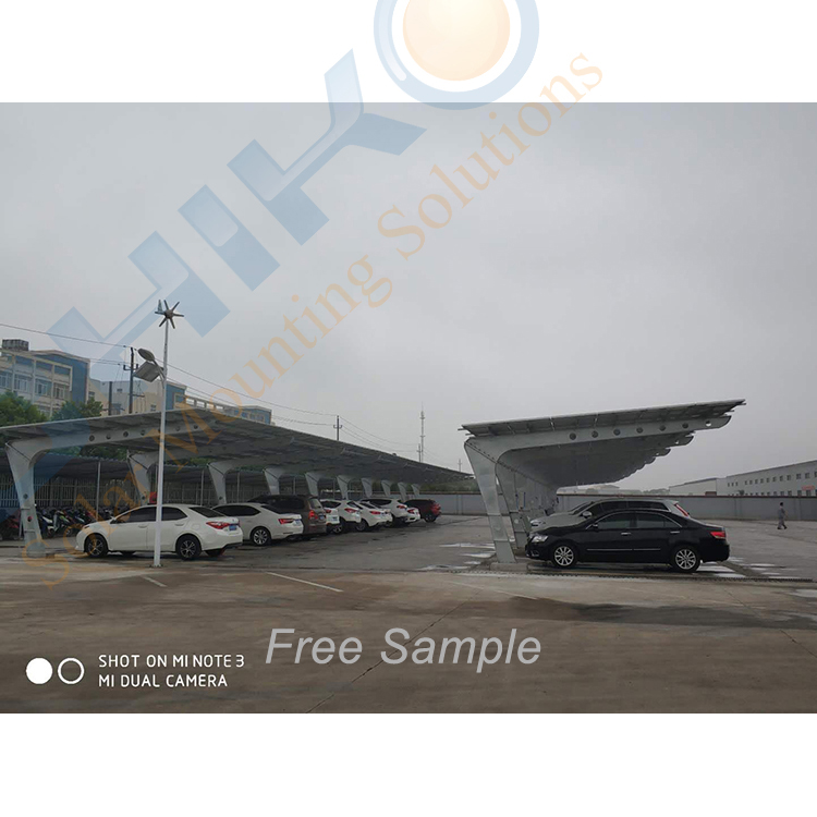 Панель солнечных батарей pv навес структура Монтажная система поддержки