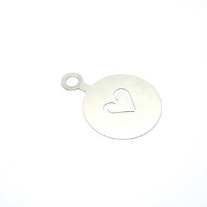 Heart Shaped Coffee Tea <strong>Cups</strong> Home Kitchen Painting Art <strong>Stencil</strong> - Product Image 4