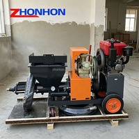Machine à projeter le ciment et le mortier électrique professionnelle de haute qualité, haute efficacité pour la construction et le plâtrage automatique