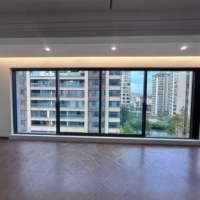 Ventana Corredera Horizontal de Aluminio Inteligente de Gran Visión y Antirrobo, Insonorizada, para Sala de Estar o Villa