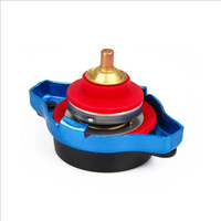 Tapa de Radiador Termostática SPSLD con Medidor de Temperatura del Agua, Herramienta Segura y Útil para Automóviles de 0.9 Bar/1.1 Bar/1.3 Bar