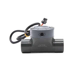 5-100L/min 1/<span class=keywords><strong>2</strong></span> "DN 15mm sıvı ölçüm UPVC malzeme korozyona dayanıklı sıvı su sayacı akış ölçer su akış <span class=keywords><strong>Sens</strong></span> - Product Image 1