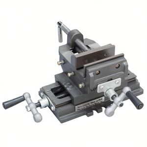 Fervi Cross Vise 100mm Jaw Width Precision Machining <b>Bench</b> Vise - Product Image 2