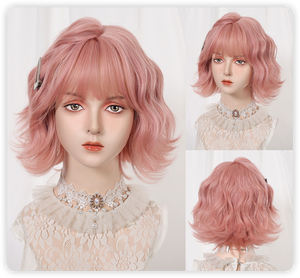 วิกผมสั้นสำหรับผู้หญิงยุโรปและอเมริกา ปิดคลุมทั้งศีรษะ สีแพลตตินั่ม ผม<span class=keywords><strong>หน้าม้า</strong></span>ตรง <span class=keywords><strong>ทรง</strong></span>บ๊อบ วิกเสริมผม - Product Image 4