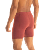 Shorts de compression athlétiques confortables pour l'entraînement et la course, taille mi-haute, respirants, en Spandex et Polyester