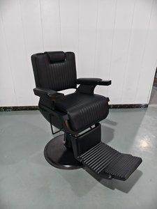 Sedia da <span class=keywords><strong>Barbiere</strong></span> Idraulica Ergonomica Reclinabile Regolabile in Altezza Durevole Portatile in Acciaio Inossidabile per <span class=keywords><strong>Salone</strong></span> Commerciale - Product Image 3