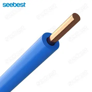Câble isolé par PVC de fil de haute qualité de Seebest pour le fil électrique de maison, fil simple de 2.5mm, câble de Bv