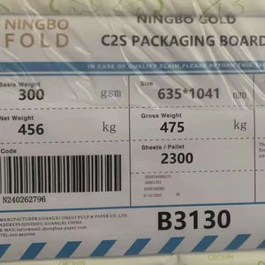 Ivory Board Fbb <b>Paper</b> Board 250g-350g White Cardboard for Food <b>Packing</b> Box - Product Image 1