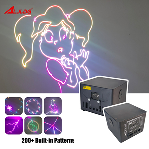 Luz Láser RGB de 3W a Todo Color, Control de Animación para Discotecas, Luz Láser de Ensueño, Láser de Cenicienta para Bodas, Láser de Nieve - Product Image 3