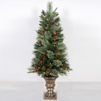 Vor beleuchteter künstlicher Weihnachts dekorations baum, Arbol De Navidad, Weihnachts dekorations baum für Innen haus, Party dekor