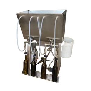 Chính Xác Cao Cho Ăn Bơm Phụ Tự Động Bia Nhỏ Trọng Lực 4 Đầu Chất Lỏng Máy Rượu Whisky Rượu Chai Điền Máy - Product Image 3