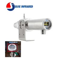 Sijie STRONG-SR-6016 600-1600 OEM/ODM Özelleştirilebilir Paslanmaz Çelik IP65 Dereceli IR Termometre Endüstriyel Yüksek Sıcaklıklar İçin