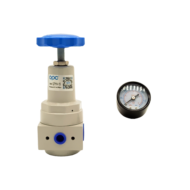 QTYH / QSLH Series High Pressure  Pneumatic Air Filter Regulator Pneumatic Air  High Pressure Regulator