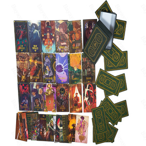 Bayaya ไพ่ทาโรต์ขอบทองฟอยล์ใหม่2023,ไพ่ทาโรต์ Oracle ไพ่ทาโรต์โรแมนติก Angels สินค้าพร้อมปั๊มทองไพ่ทาโรต์สำรับพร้อมกล่อง<span class=keywords><strong>2</strong></span>ชิ้น - Product Image 4