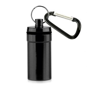 Waterproof <b>Aluminum</b> <b>Container</b> Metal Case Box Stainless Steel Pill Organizer - Product Image 3