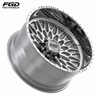 Jantes forgées FGD à déport profond 8x6.5 8x180 8x170 8 trous 22x12 24x14 26x14 26x16 pour F-250 F-350 Chevy GMC Silverado 1500/2500/3500