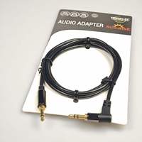 Cable de Audio Estéreo AUX de 3.5mm Macho a Macho con Revestimiento de Cobre para Teléfonos, Tabletas, Altavoces, Amplificadores y Automóviles