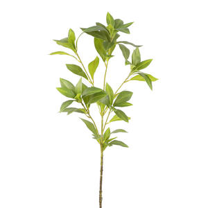 ‫ زخرفة الرودودندرون الاصطناعي للزفاف ورقة خضراء نبات اصطناعي ورقة نبات الرودودندرون - Product Image 3