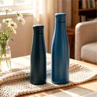 Bouteille d'eau isotherme sous vide en acier inoxydable 304 de 600 ml et 800 ml, forme cola, personnalisable en gros pour marquage d'entreprise