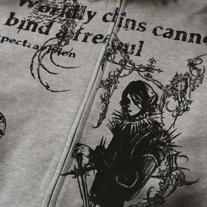 เสื้อฮู้ดดี้ผ้าฝ้าย 100% แบบหนา ผ้าฟลีซเนื้อหนัก ทรงโอเวอร์ไซส์ สกรีนโลโก้ได้ตามต้องการ เสื้อฮู้ดดี้และเสื้อสเวตเชิ้ตผู้ชาย - Product Image 3