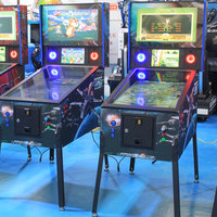 Terrain de jeux intérieur jeu d'arcade multi jeux écran 4K flipper virtuel à vendre