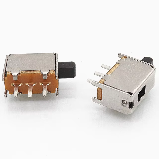 PS12F03 Side Pressure Push Button Switch with Travel Function for Toys