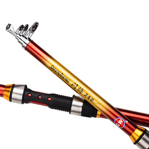 Caña de Pescar Telescópica Flash General de 2.1m, Acción Media Rápida, para Pesca en Agua Salada - Product Image 2