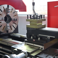Tour à métaux manuel CW6180 11 kW, 18 vitesses de broche pour la coupe de filetages, des arbres et des pièces mécaniques