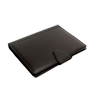 Carpeta de Archivos de Cuero PU A4 de Alta Calidad con Calculadora para Oficina