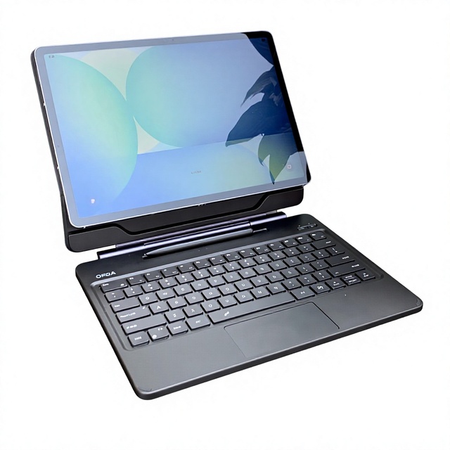 Wireless RGB Backlit Mechanical Tablet Keyboard for Tab S10 FE Plus 13.1\" USB-C Trackpad New English Product