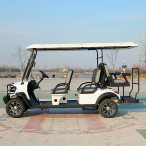 รถกอล์ฟไฟฟ้าสำหรับล่าสัตว์แบบใหม่ของจีน ยี่ห้อคลับคาร์ พร้อมแบตเตอรี่ลิเธียม มอเตอร์ 5 กิโลวัตต์ รับน้ำหนักได้ 300 กิโลกรัม 6 ที่นั่ง - Product Image 5