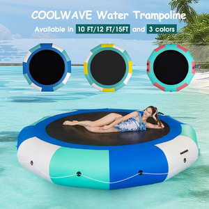 Flotador Inflable Grande de PVC para Uso en Exteriores, Piscina, Río, Lago, <span class=keywords><strong>Playa</strong></span>, Trampolín, Isla, Juguete Acuático - Product Image 4