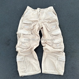 OEM Clothing Manufacturer Custom Cargo Pants Heavyweight Multi Function Pants With Multiple Pockets <b>Vintage</b> Cargo Pants Men - Product Image 1