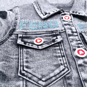 Conjuntos de Ropa de Boutique para Niñas de Diseño Profesional, Traje de Mezclilla para Niñas, Verano 2022 - Product Image 5