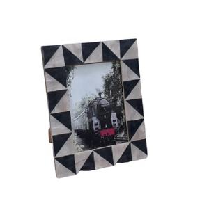 Cadre Photo Flottant Vintage Décoration Murale Décor à la Maison Résine Laiton Incrustation Bois Cadre Photo Tailles 4x6 5x7 8x10 6x8 Logo Personnalisé Cadeau - Product Image 4