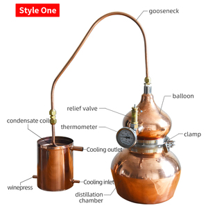 <span class=keywords><strong>Destilador</strong></span> <span class=keywords><strong>de</strong></span> Cobre para Aceites Esenciales <span class=keywords><strong>de</strong></span> 5 Litros - Product Image 4
