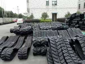 Rantai Karet untuk Miniexcavator Kubota KH26SR/KH30SR/KH30SRG, Rantai Karet 320X100X43, Pad Excavator, Grup Undercarriage Parts - Product Image 6