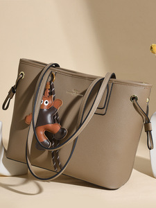 กระเป๋าสะพายข้างดีไซน์ใหม่ทันสมัย คุณภาพสูง หนัง PU กระเป๋าสะพายไหล่ กระเป๋าถือลำลองสุดหรูสำหรับผู้หญิง - Product Image 2