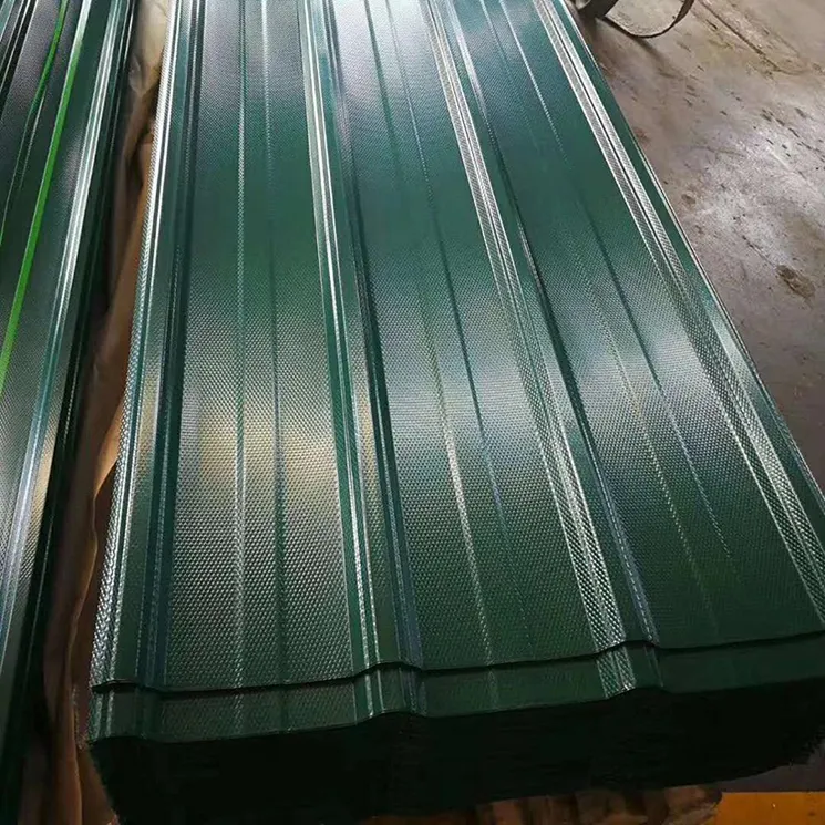 A buon mercato Gi lamiera di acciaio ondulato zinco rivestito di colore ondulato coperture in lamiera di acciaio per la vendita