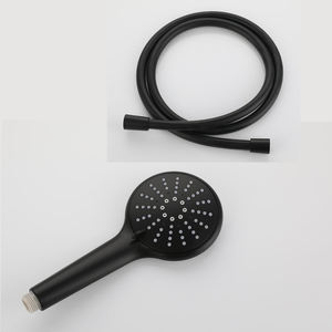 Circular ABS Handheld Showerhead with Three Function Rotary Switch and Handheld Hose Showerhead <b>Accessories</b>, Sanitary Ware - Product Image 1