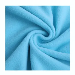 Wholesale Warm Knit Brushed Custom Printed Polar Fleece Fabric Softshell Fleece CVC Fabric for Hoodie