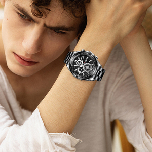 VA VA VOOM 2321 orologio al quarzo da uomo di marca movimento di alta qualità calendario luminoso a mano orologi da uomo impermeabili da uomo britannici - Product Image 5