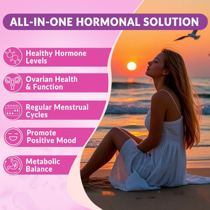 Gomitas OEM Myo-Inositol & D-Chiro Inositol con Omega 3, folato MTHF, vitamina D3, B12, magnesio y zinc para la salud ovárica - Product Image 5