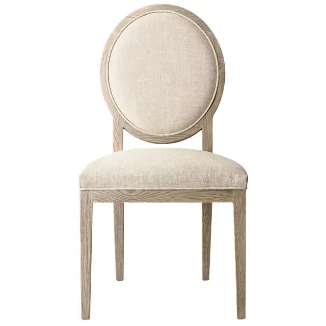 كرسي خشبي لغرفة الطعام كرسي عشاء خشبي قوي مع قماش وجلد كرسي متداخل بحجم قابل للتخصيص