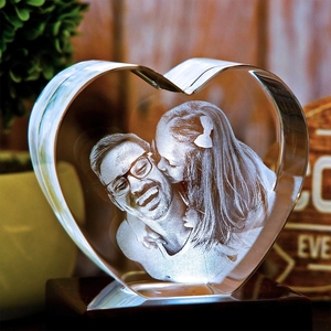 Graveur photo 2D 3D en cristal Holy Laser, portrait personnalisé pour animal de compagnie sur verre et acrylique, machine de gravure laser, cube en verre - Product Image 5