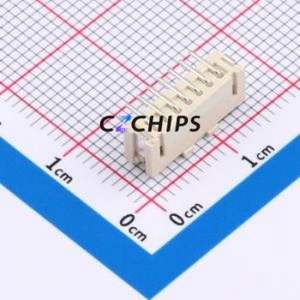 1WF05-214007-00001 Wire-to-Board Pin Header SMD,P=1.5mm Connector 1x7P 1.5mm Vertical Mount ZH - Product Image 2