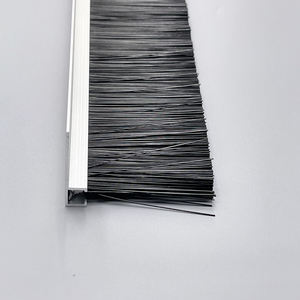 F90 h180 l45 תואר אלומיניום סוגר מתגלגל הדלת הדלת הדלת לאטום מברשת - Product Image 3