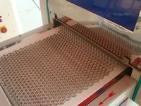 Bande transporteuse en fil métallique tissé conventionnel JoYa, structure en fil métallique spiralé en acier inoxydable, entraînement par friction pour le transport industriel